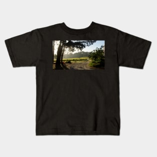 Morning light in the Vineyard - Adelaide Hills / Fleurieu Peninsula - Wine Region  - by Avril Thomas Kids T-Shirt